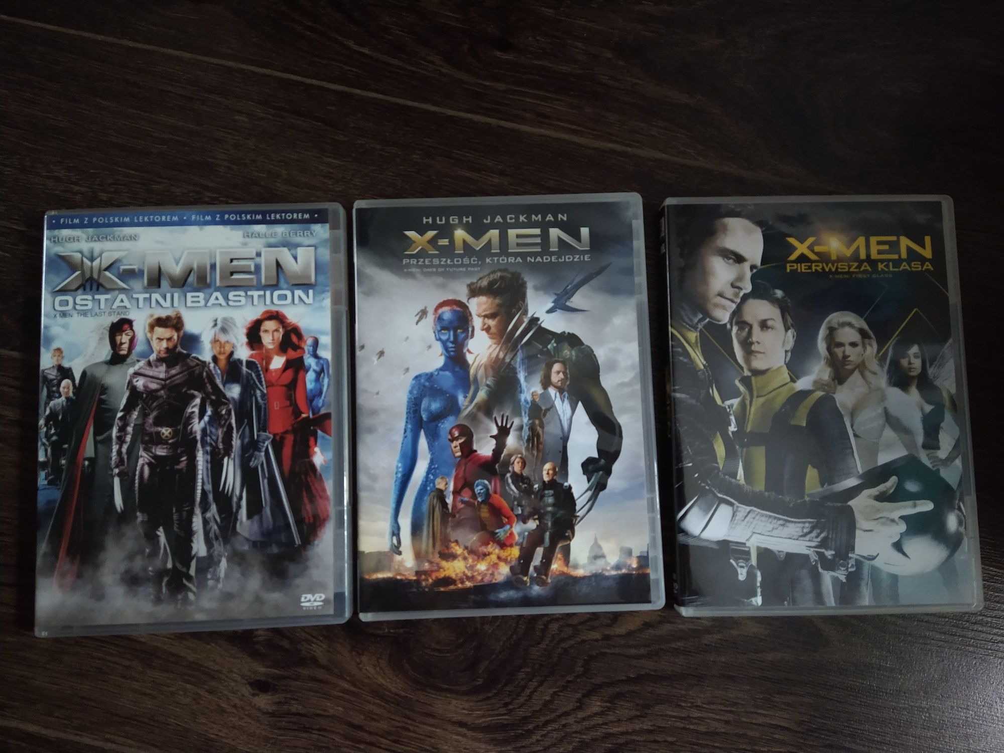 10 filmów DVD Batman Volverine X-Men