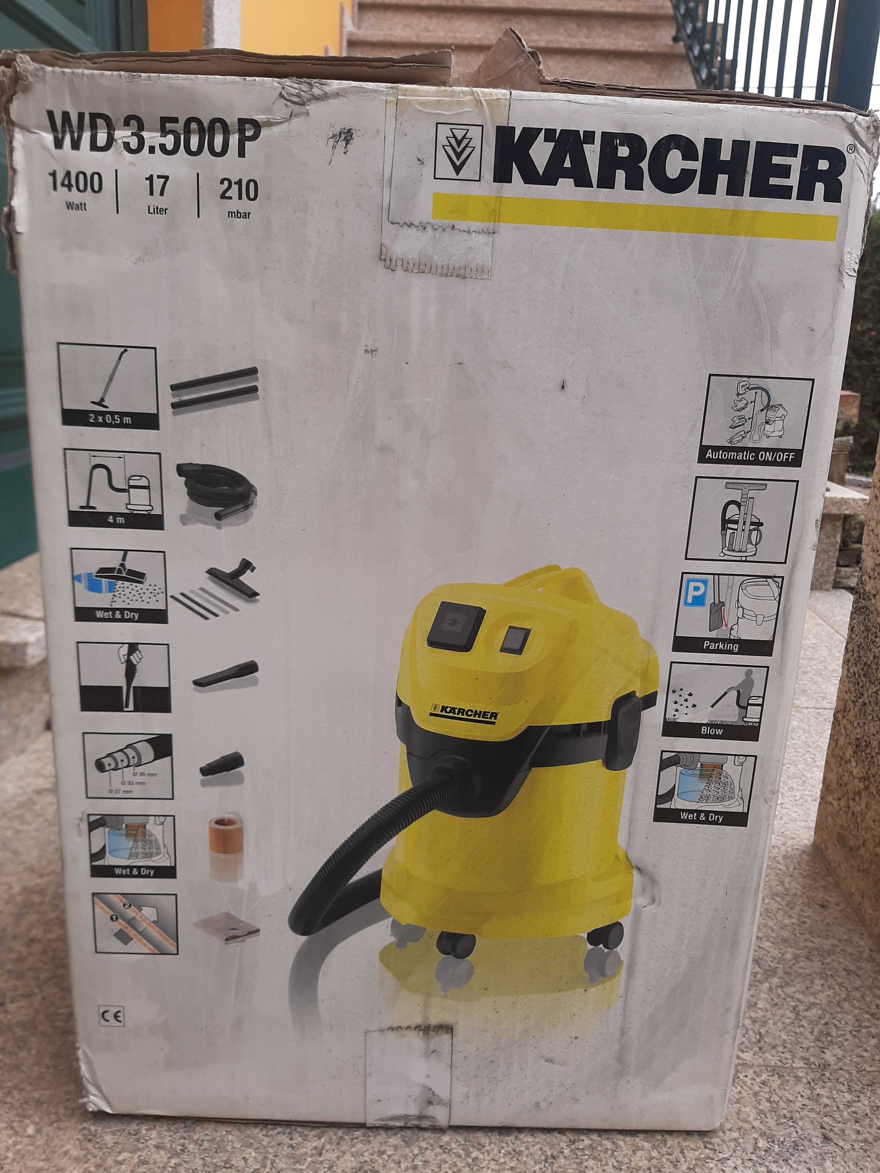 Aspirador Karcher WD3