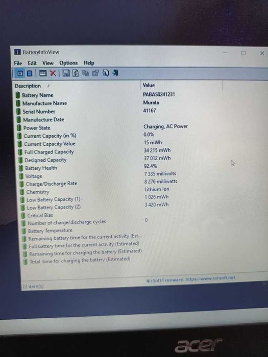 ACER Aspire 3 A315 15.6" 8GB RAM 1TB SSD WIN10