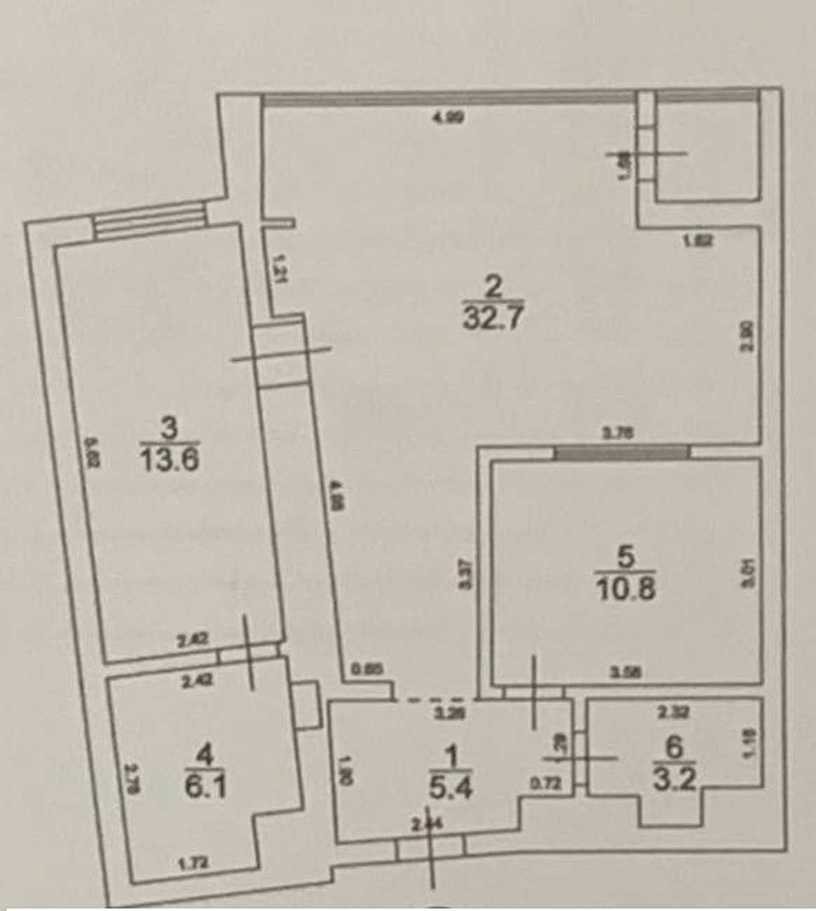 Продається 2к квартира 77 кв. м  з ремонтом, вул. Глибочицька 13