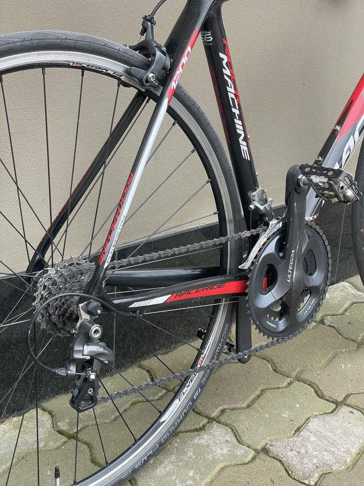 Карбоновий шосейнік Rock Machine 1200 56size ultegra