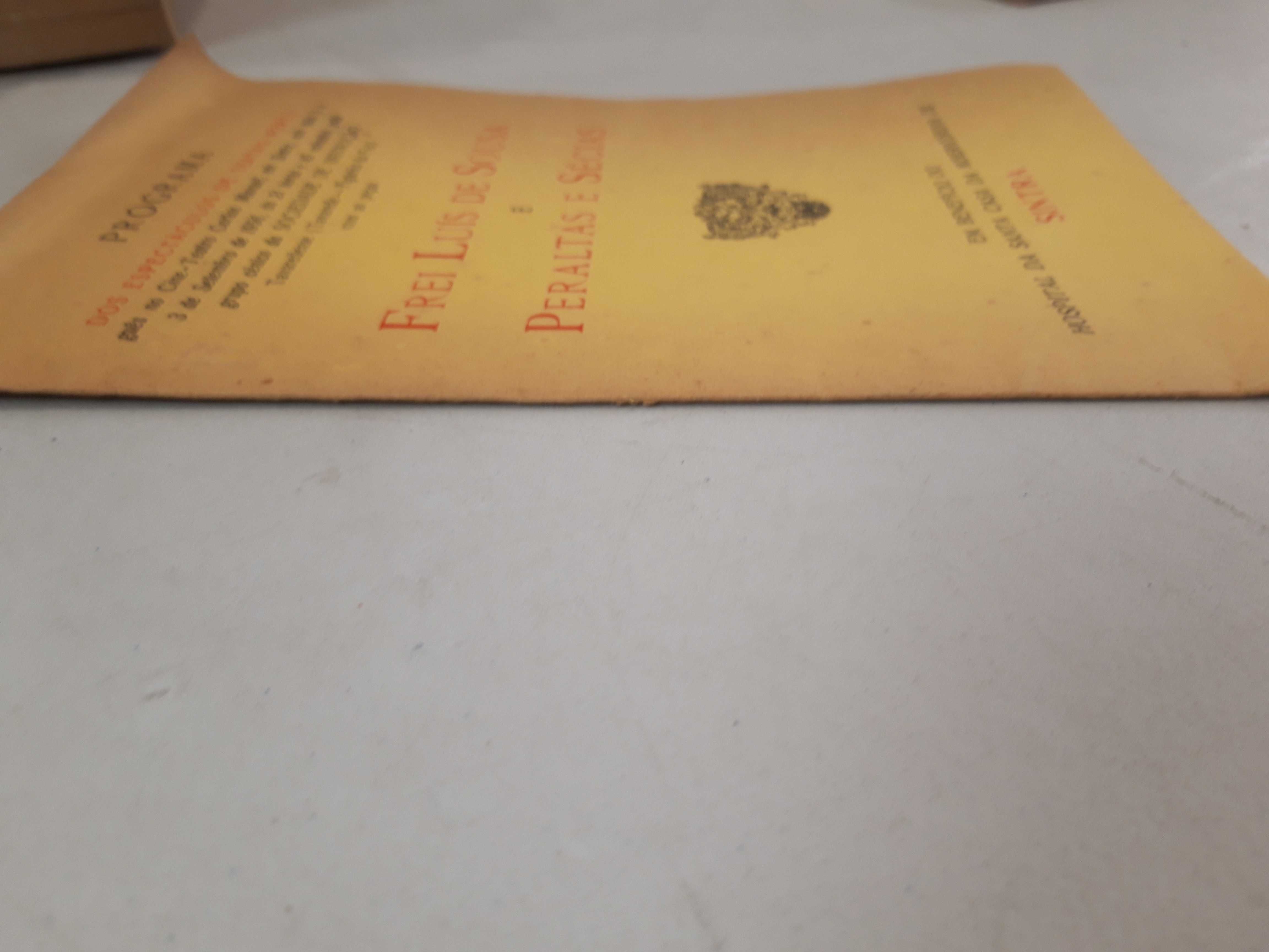 Livro REF esc - Frei Luís de Sousa e Peraltas e Sécias