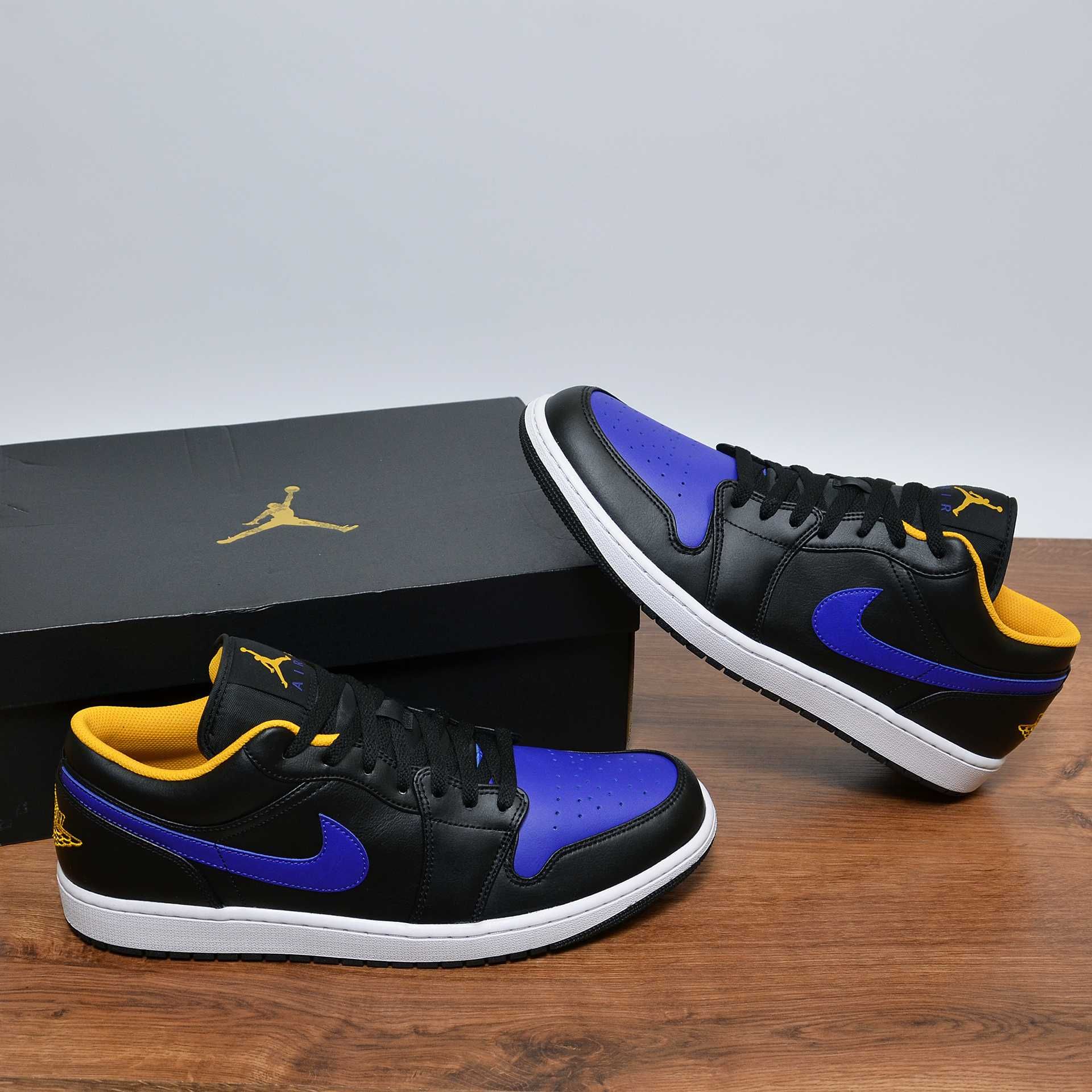 Nike Air Jordan 1 Low Dark Concord кроссовки оригинал 48.5 / 32см 14US