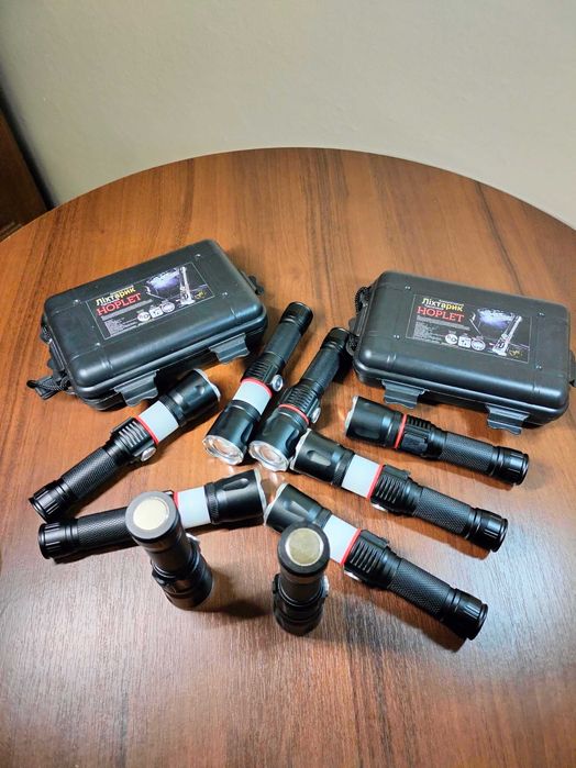 ТОП ПРОДАЖ! Потужний акумуляторний ліхтар фонарь алюмінієвий