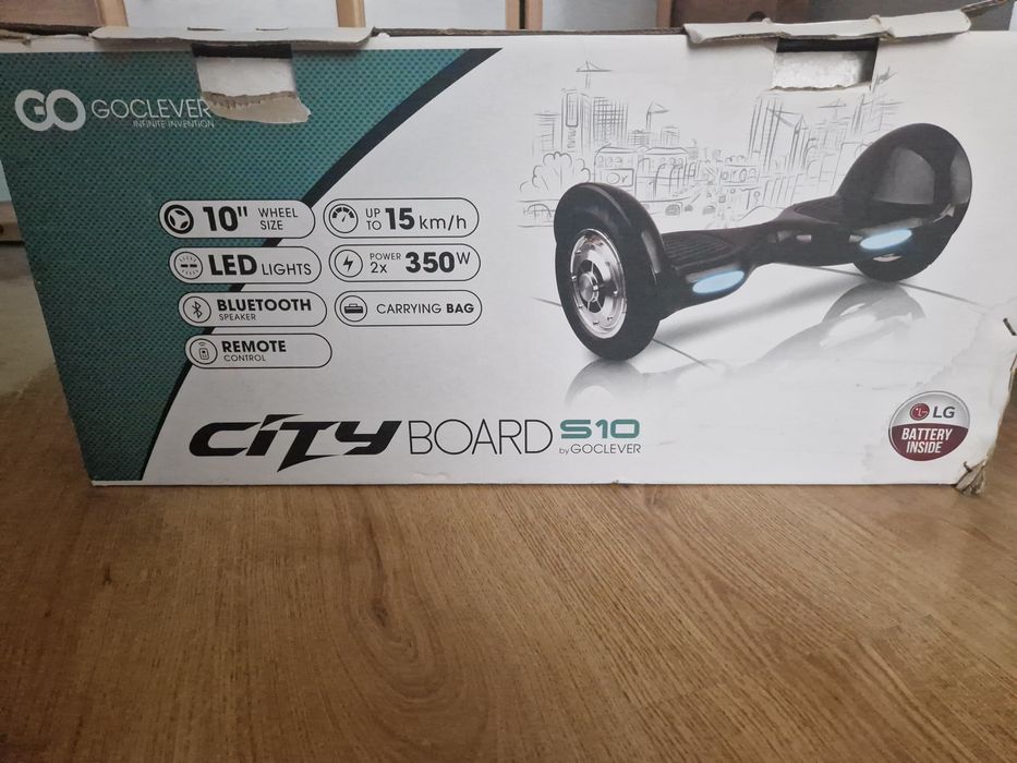 deskorolka elektryczna GOCLEVER City Board S10.