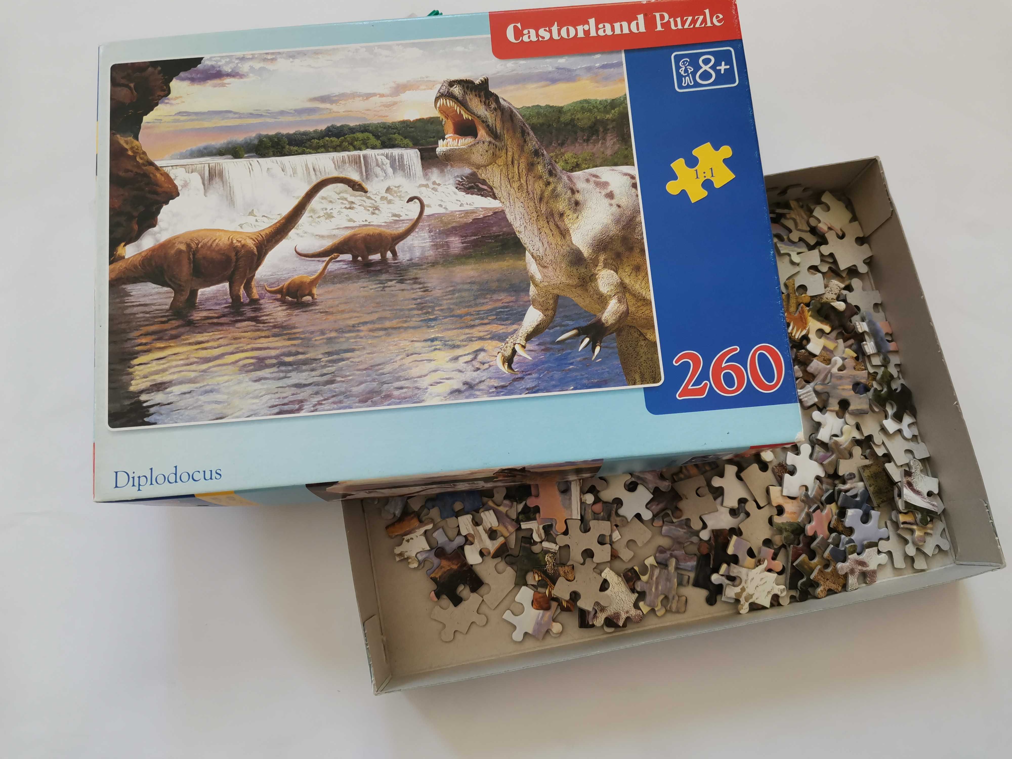 Puzzle Castorland Dinozaury  -  260 elementów