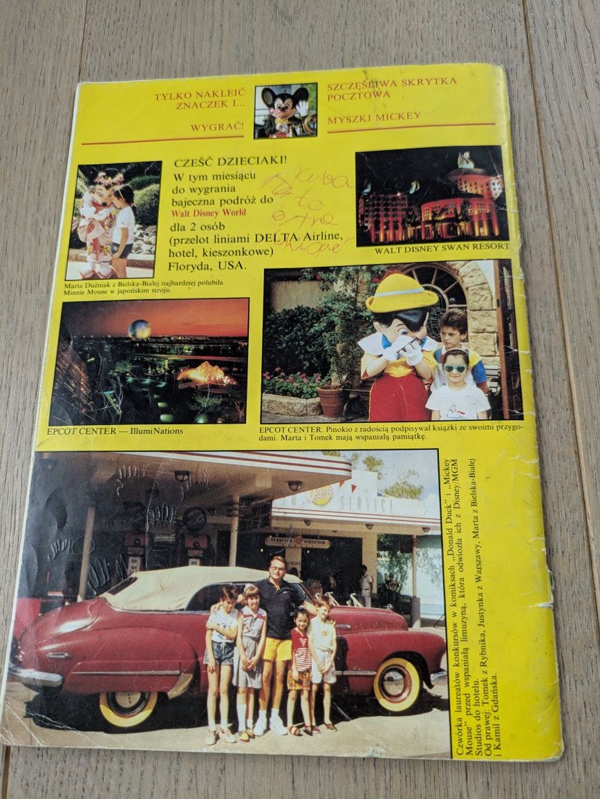 Kaczor Donald i Mickey Mouse z 1991