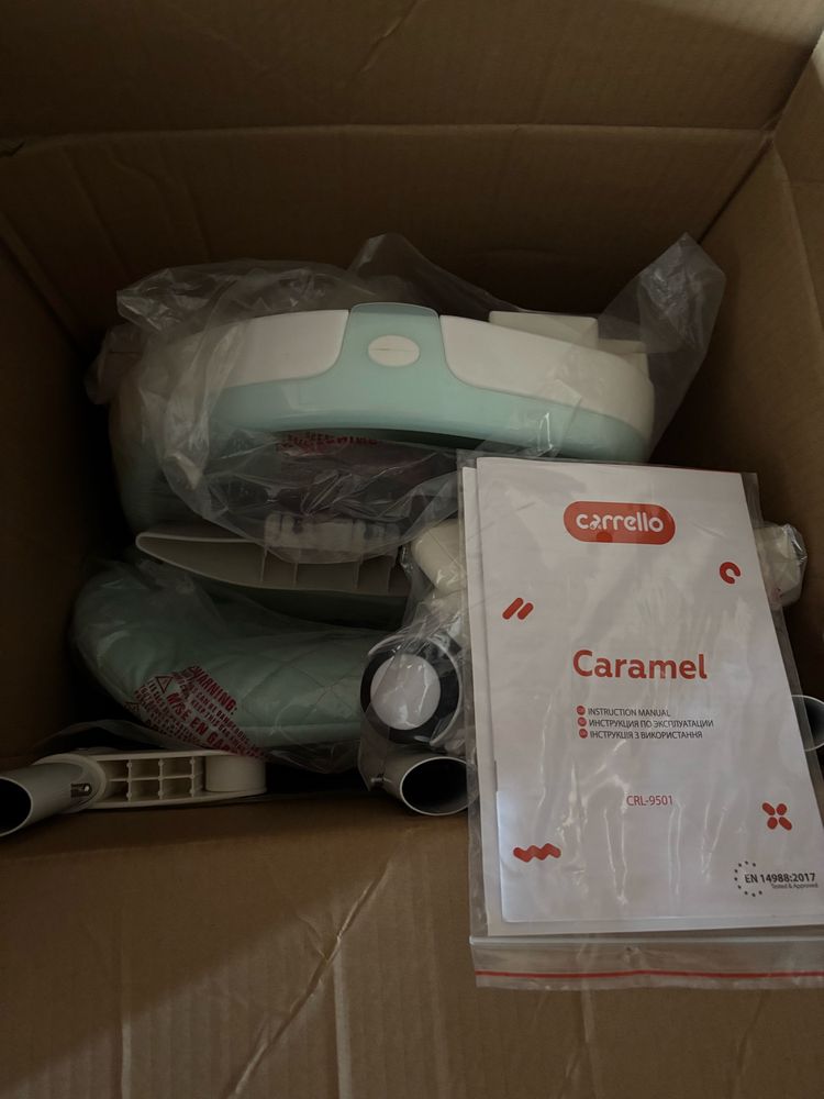 Стільчик для годування Carrello Caramel