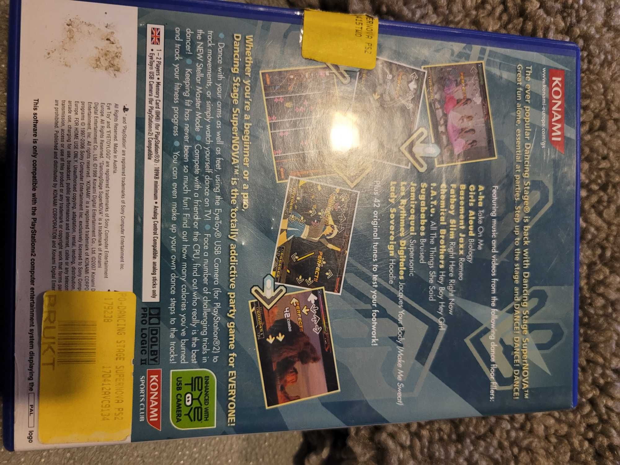 Dancing stage supernova ps2 Playstation gra