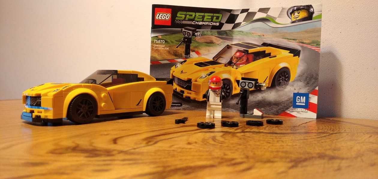 LEGO Speed Champions 75870 - Chevrolet Corvette Z06