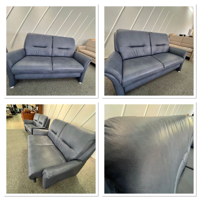 Диван шкіряний двійка