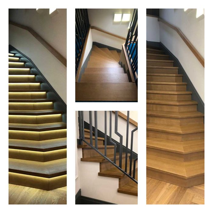 Виготовлення та монтаж сходів (бетон/металокаркас) Бук/Ясень/Дуб ЛЬВІВ