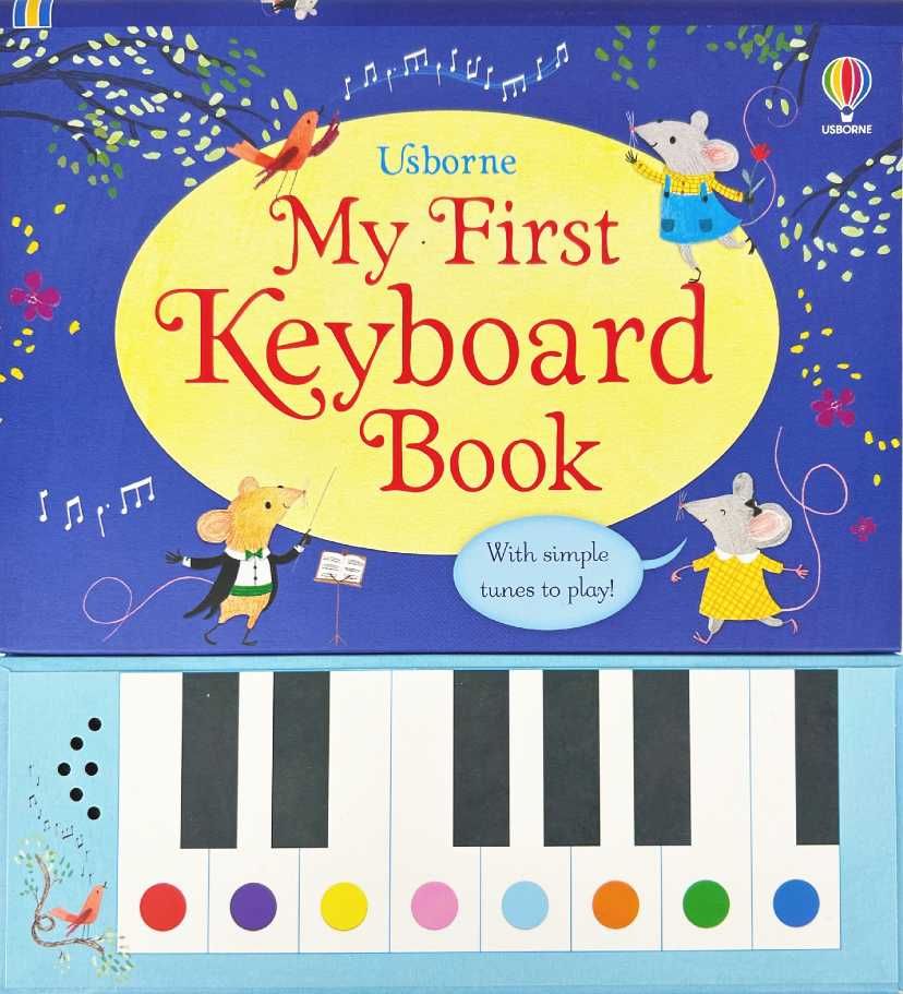 My First Keyboard Book Sam Taplin Książka z klawiaturą do nauki muzyki