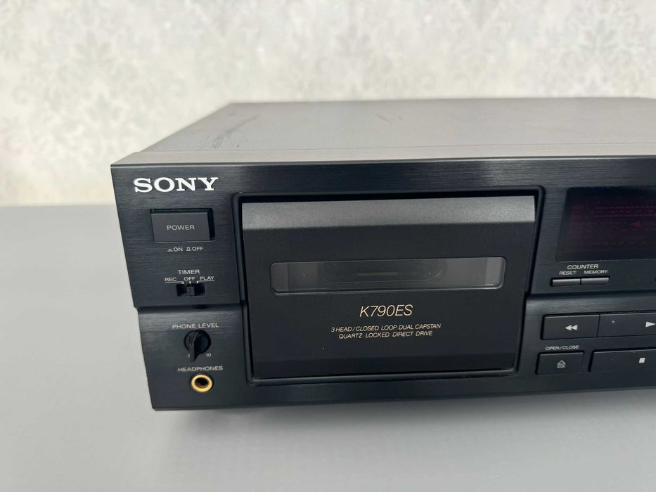 Magnetofon kasetowy Sony TC-K790ES 3 HEAD Closed Loop Dual Capstan TOP