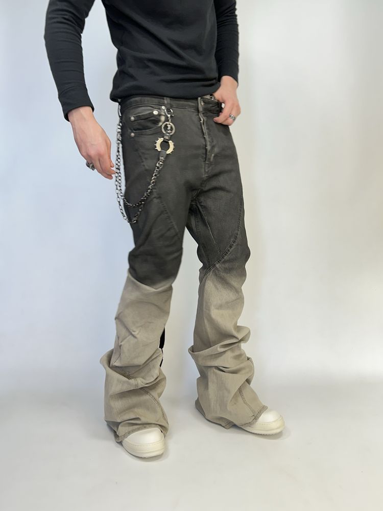 Rick Owens flared jeans DRKSHDW opium archive клеш кльош джинси штаны