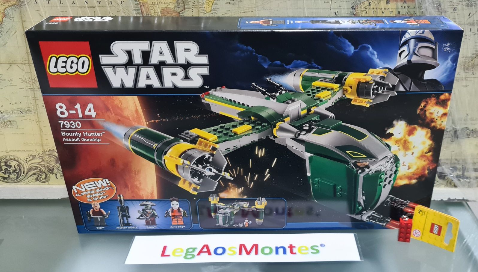 Legos Star Wars antigos e descontinuados. Selados.