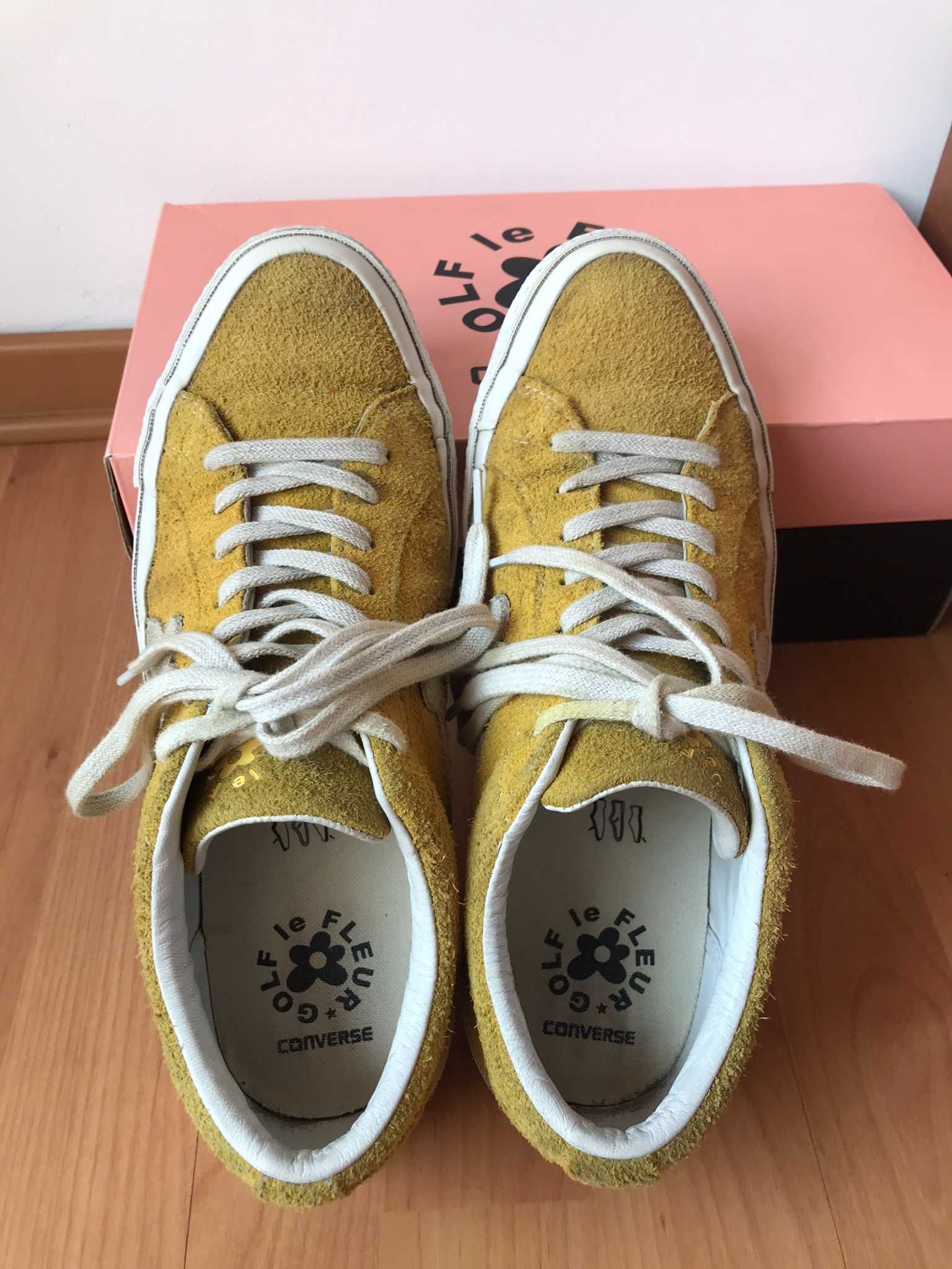 Converse x Golf Le Fleur Golf Wang żółte 41 Tyler, the Creator