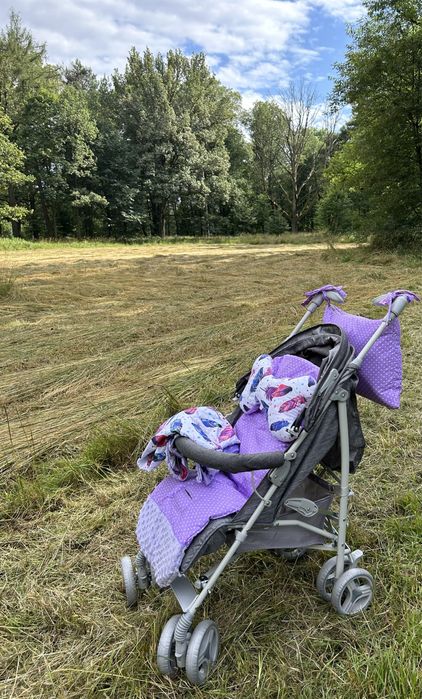 Wkładka do wózka Torba Kocyk Poduszka WYPRZEDAŻ piękny zestaw