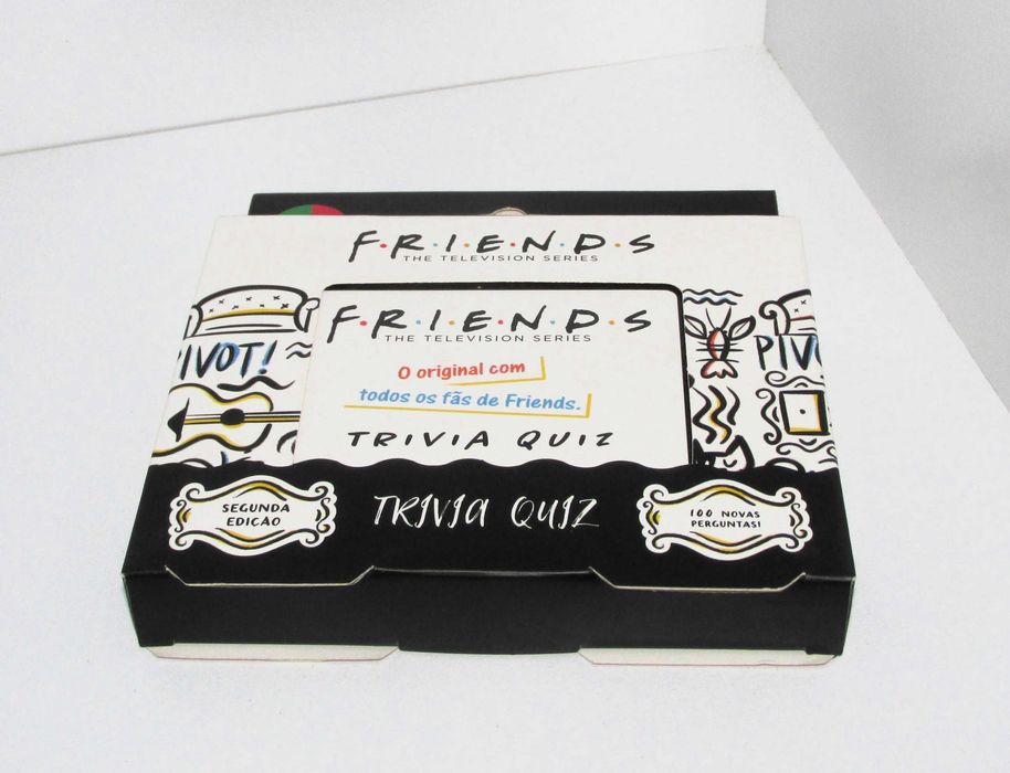 Trivia Quiz Friends Edição Portuguesa Novo/Selado