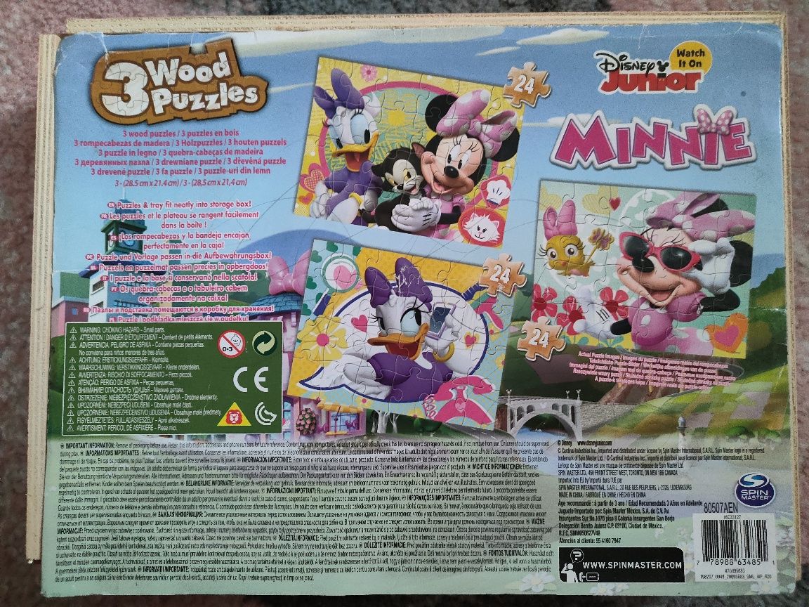 Drewniane puzzle