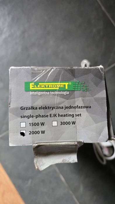 Grzałka Elektromet 2000W 6/4 1 1/2