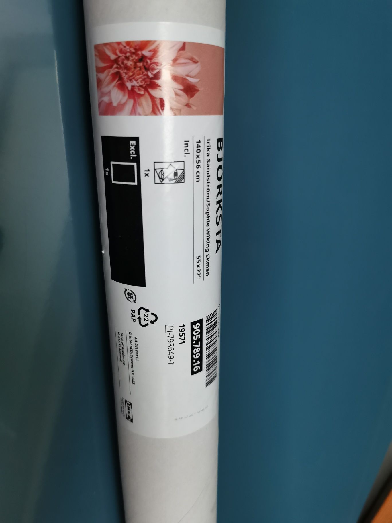 Obraz na płótnie/włókninie 140 x 56 cm serii Bjorksta ikea 905.789.16