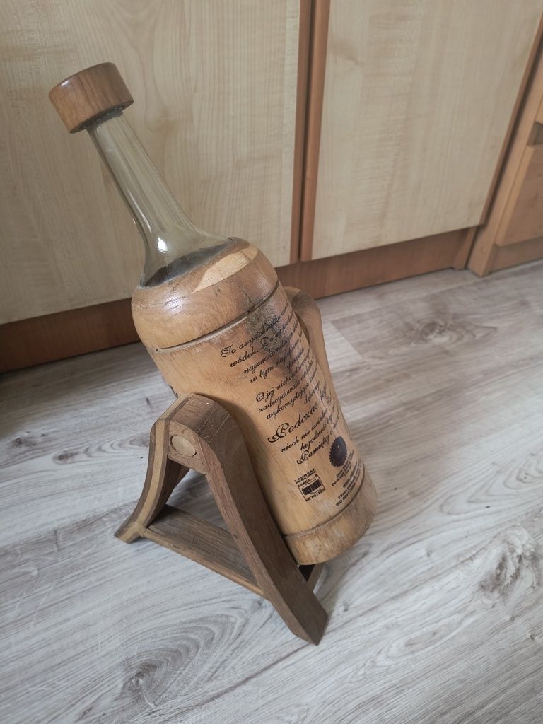 Huśtawka stojak z butelką na alkohol, pojemność 1 litr