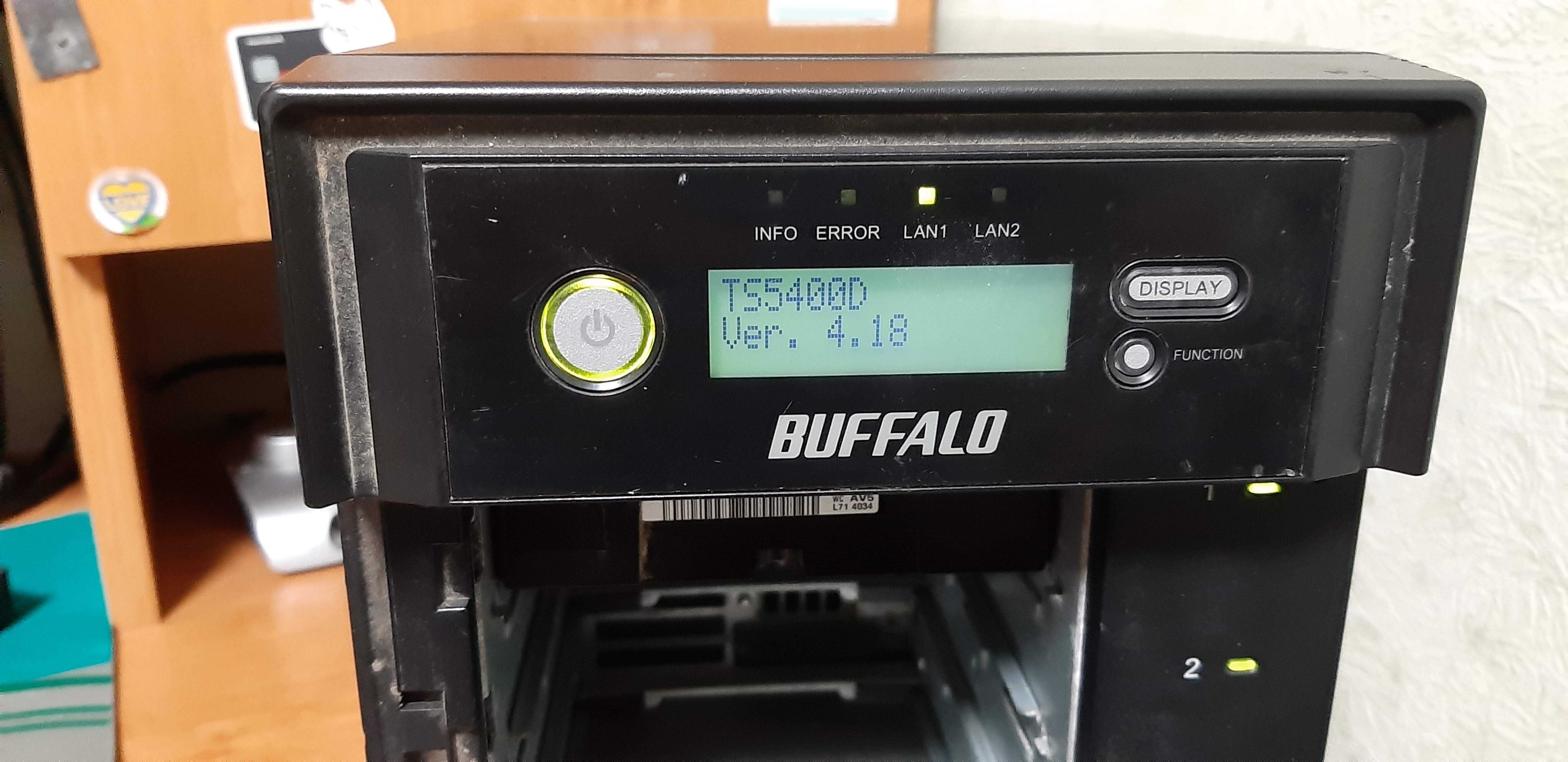 Сетевое хранилище  BUFFALO TeraStation 5400, 4 отсека, 16 ТБ  RAID NAS