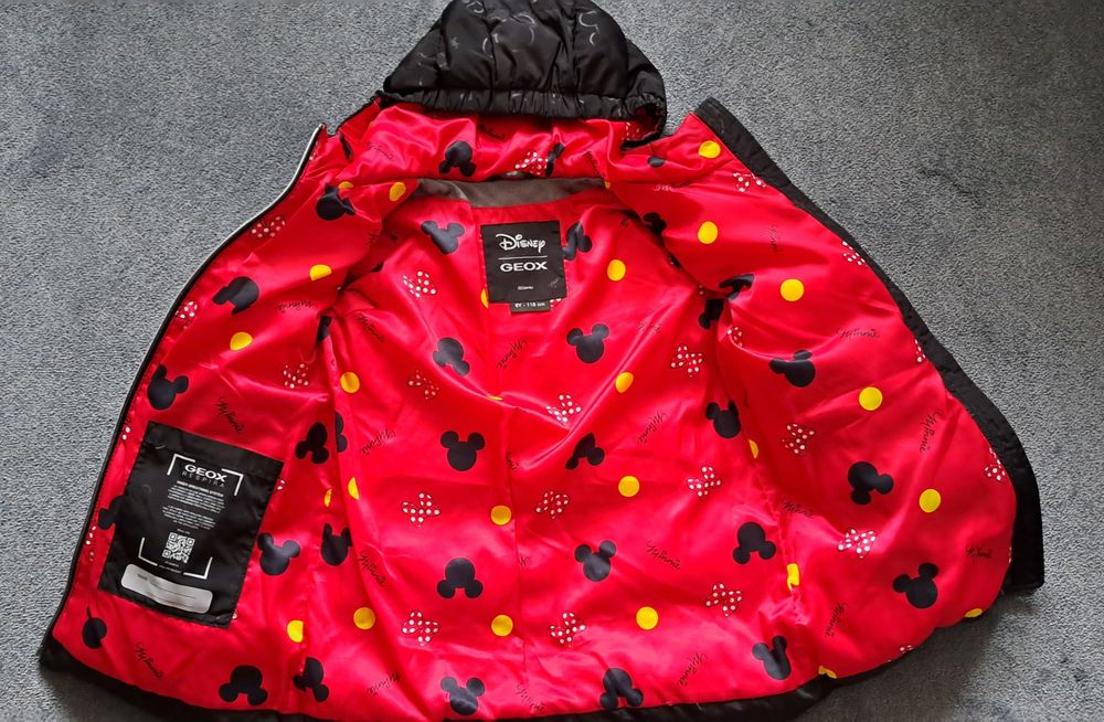 Тепла довга куртка для дівчинки 6 років GEOX