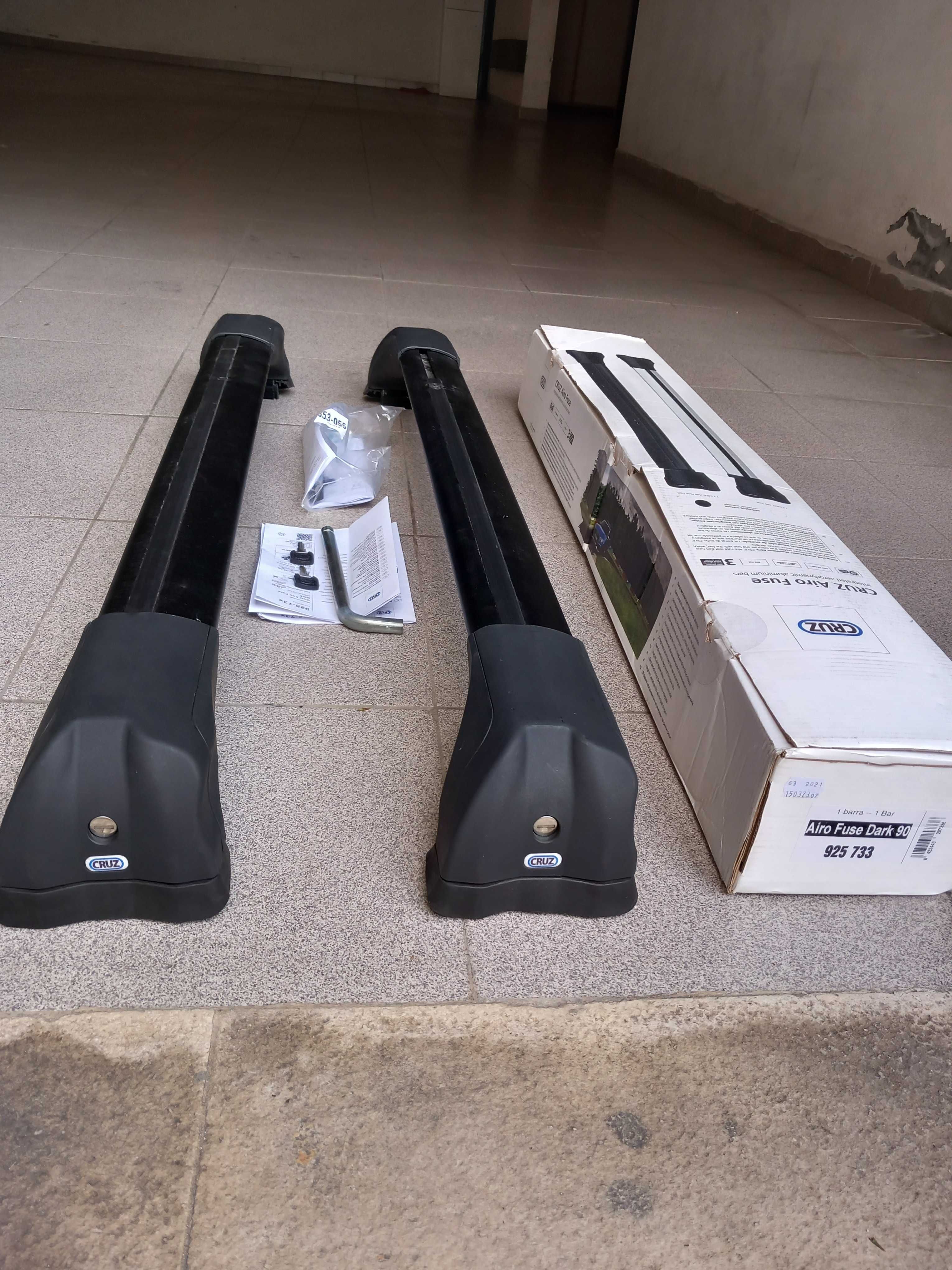 Barras de tejadilho para bmw modelo E91 com railing.