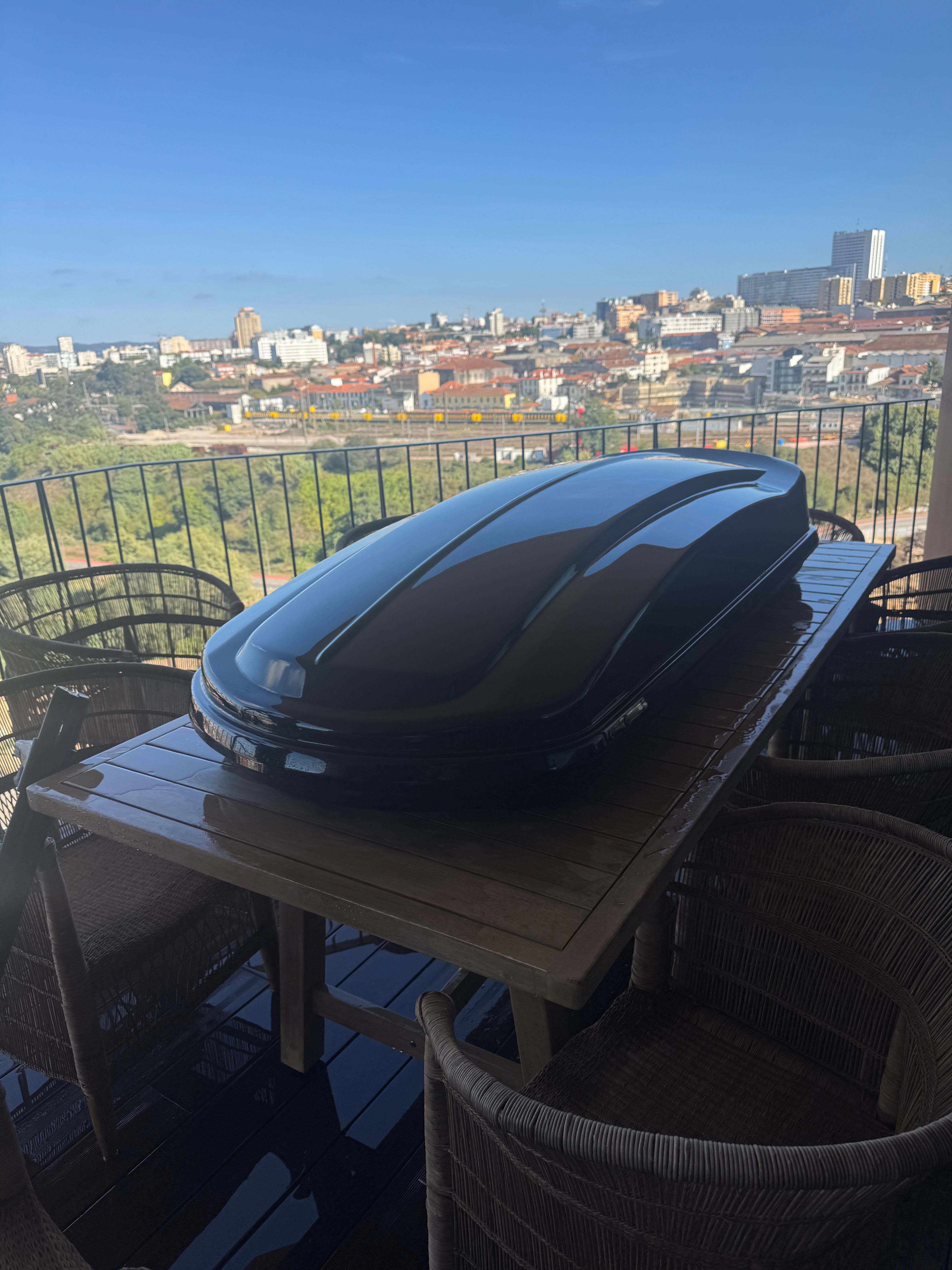 Mala Bagageira de Tejadilho 430L + Barras HAST