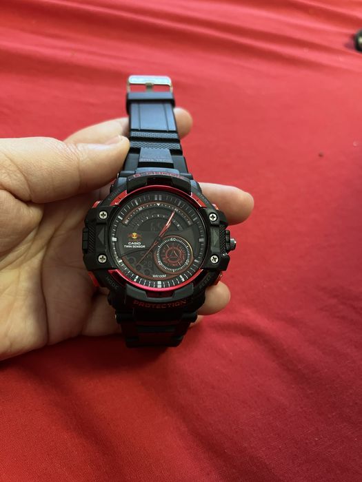 Наручний годинник чоловічий g-shock gw-a1100adwr