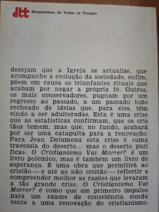 O cristianismo vai morrer? - Jean Delumeau