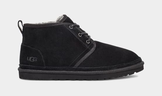 Чоловічі черевики на шнурівці угги UGG Australia Neumel Black Men