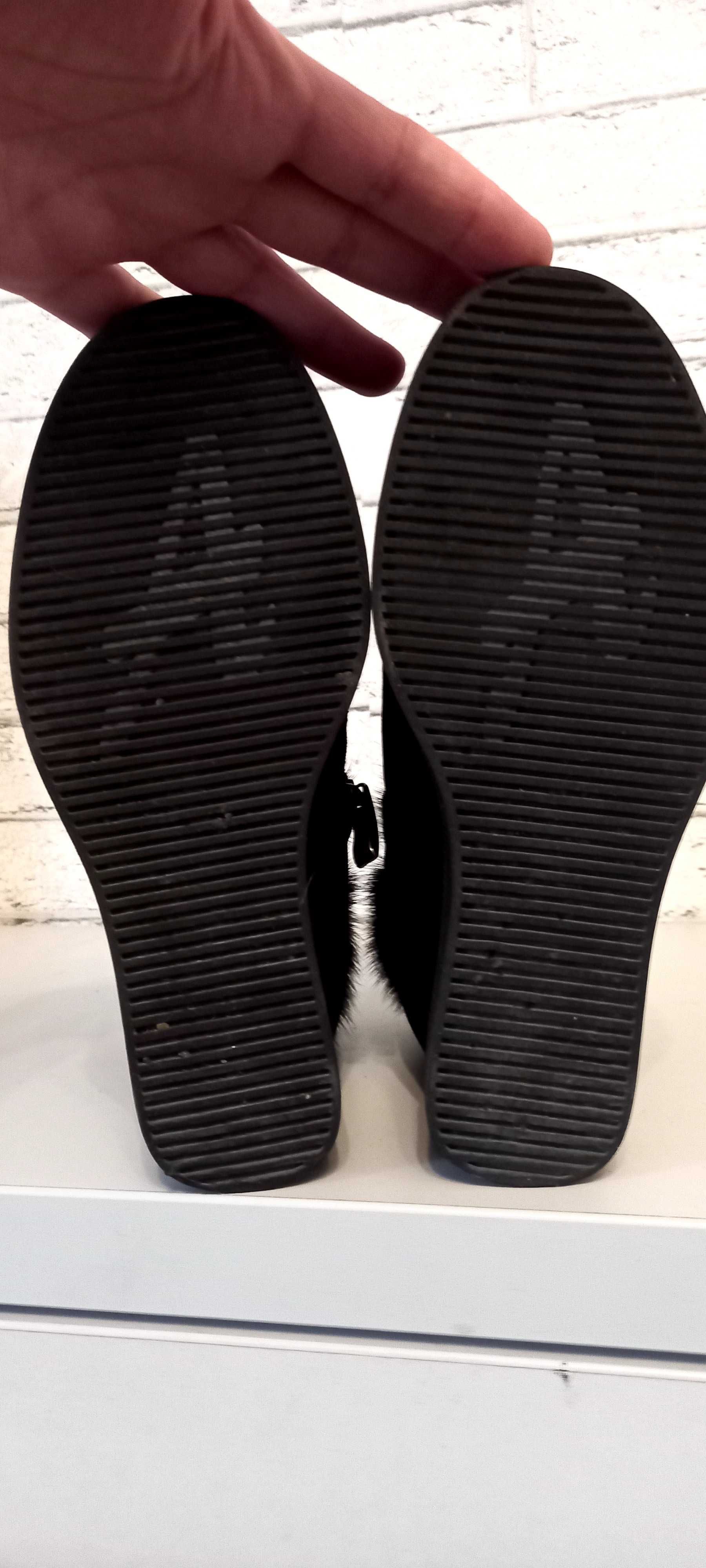 Ботинки зимние женские, размер 37