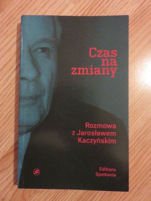 Czas na zmiany Jarosław Kaczyński autograf