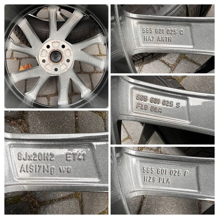 Koła ZIMA Skoda Kodiaq VW Seat 20” 5x112 8J ET41 Continental 235/45/20