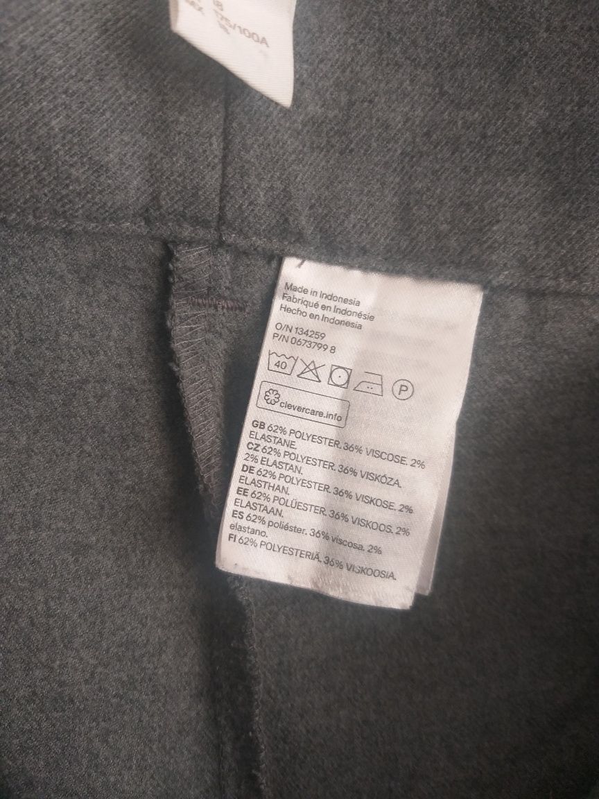Spodnie materiałowe z wiskozą H&M 50