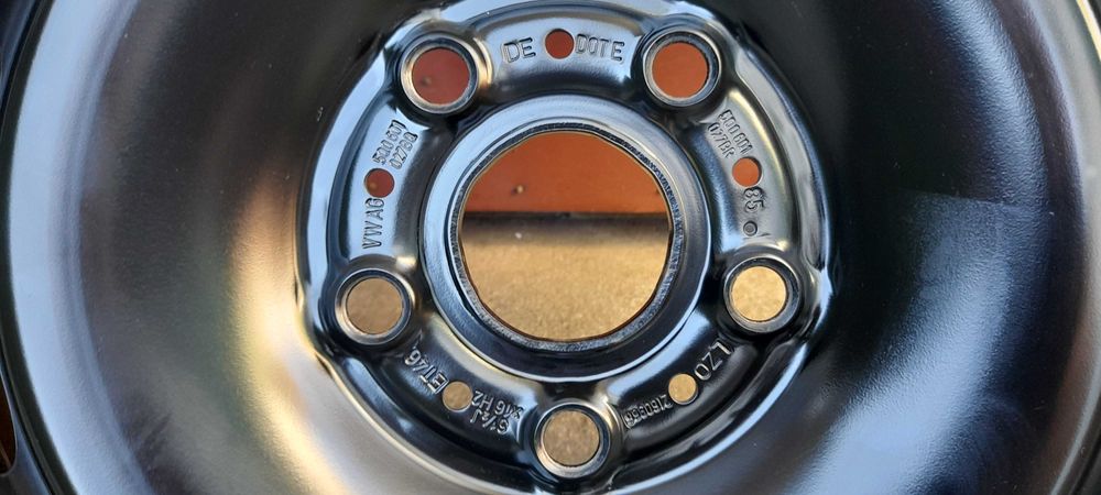 Felgi stalowe  VW 16" ET46 5x112  VW Grup Audi Seat Skoda VW