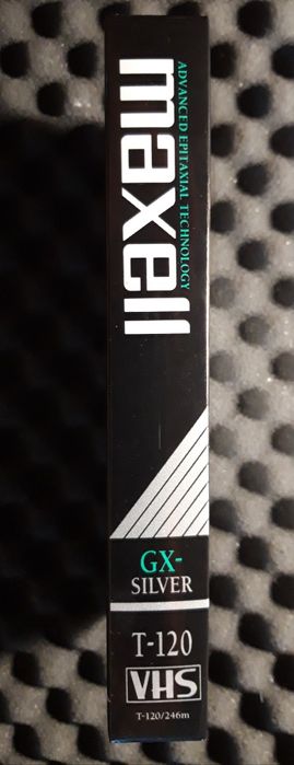 Maxell GX-Silver T-120 (VHS, Video, Kaseta, 1998?, FOLIA)