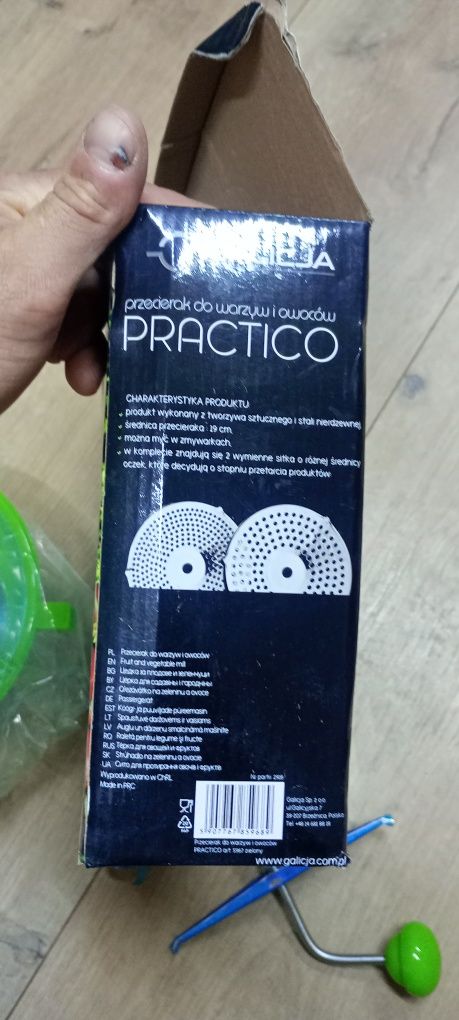 Przecierak Do Warzyw i Owoców Practico 5967 Zielony