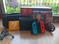 Duży zestaw Nintendo Switch z grami