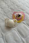 2 пустушки дівчинці bibs + disney baby 0-6 місяців