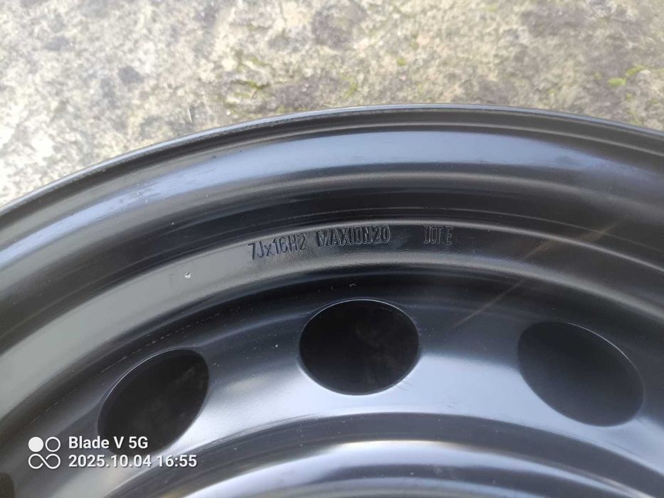 Felgi stalowe 16” 5x114,3 Toyota / Honda / Mazda – nowe OEM