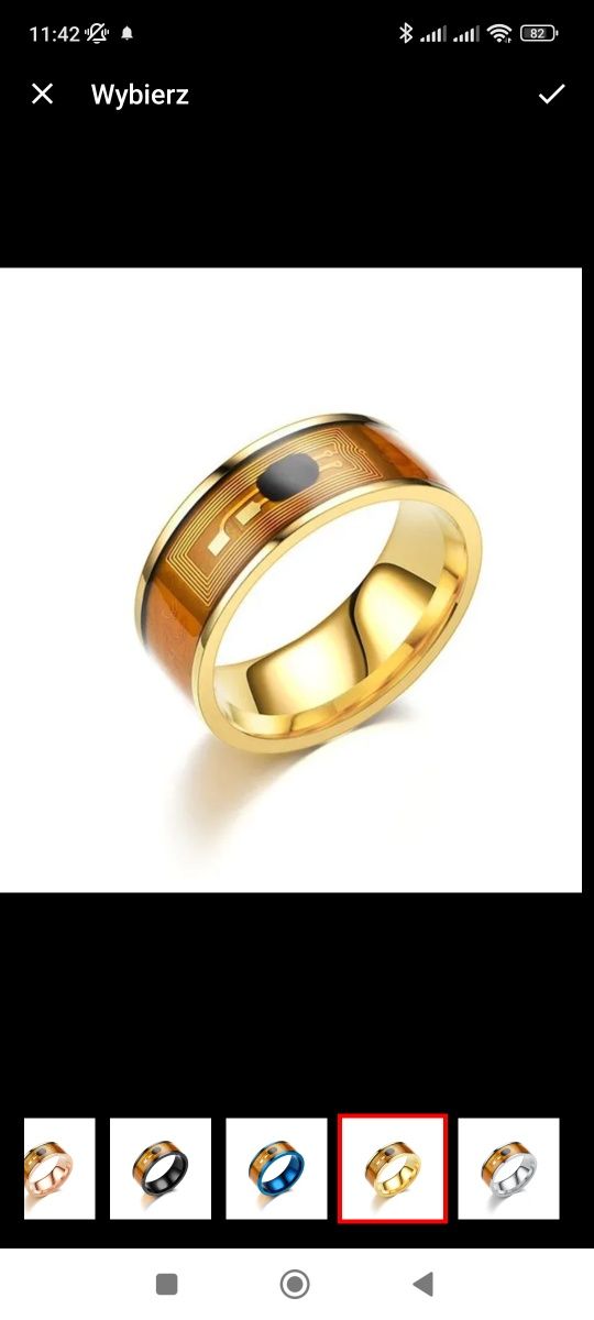 Smart ring NFC, Pierścień NFC , Ring NFC
