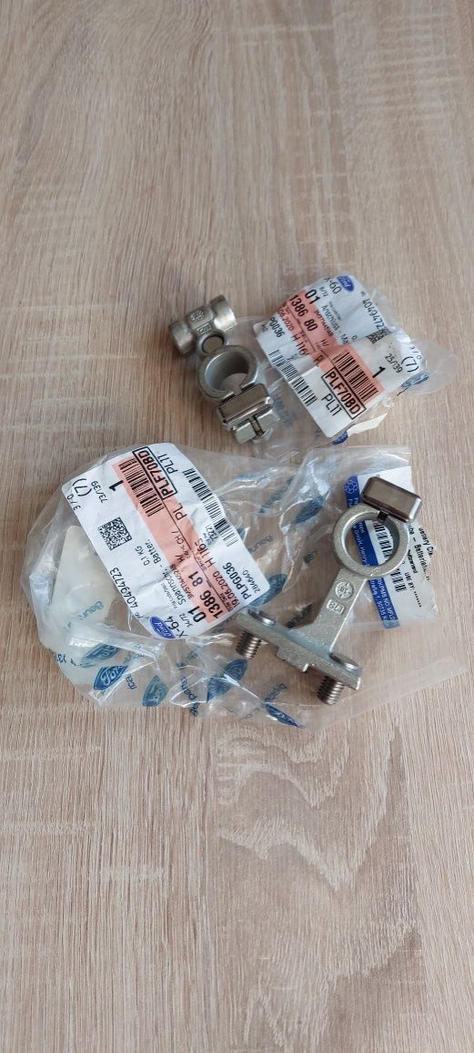 Klemy akumulatora (+ i - ) do Ford Focus MK2, 1,6TDCi (109KM)