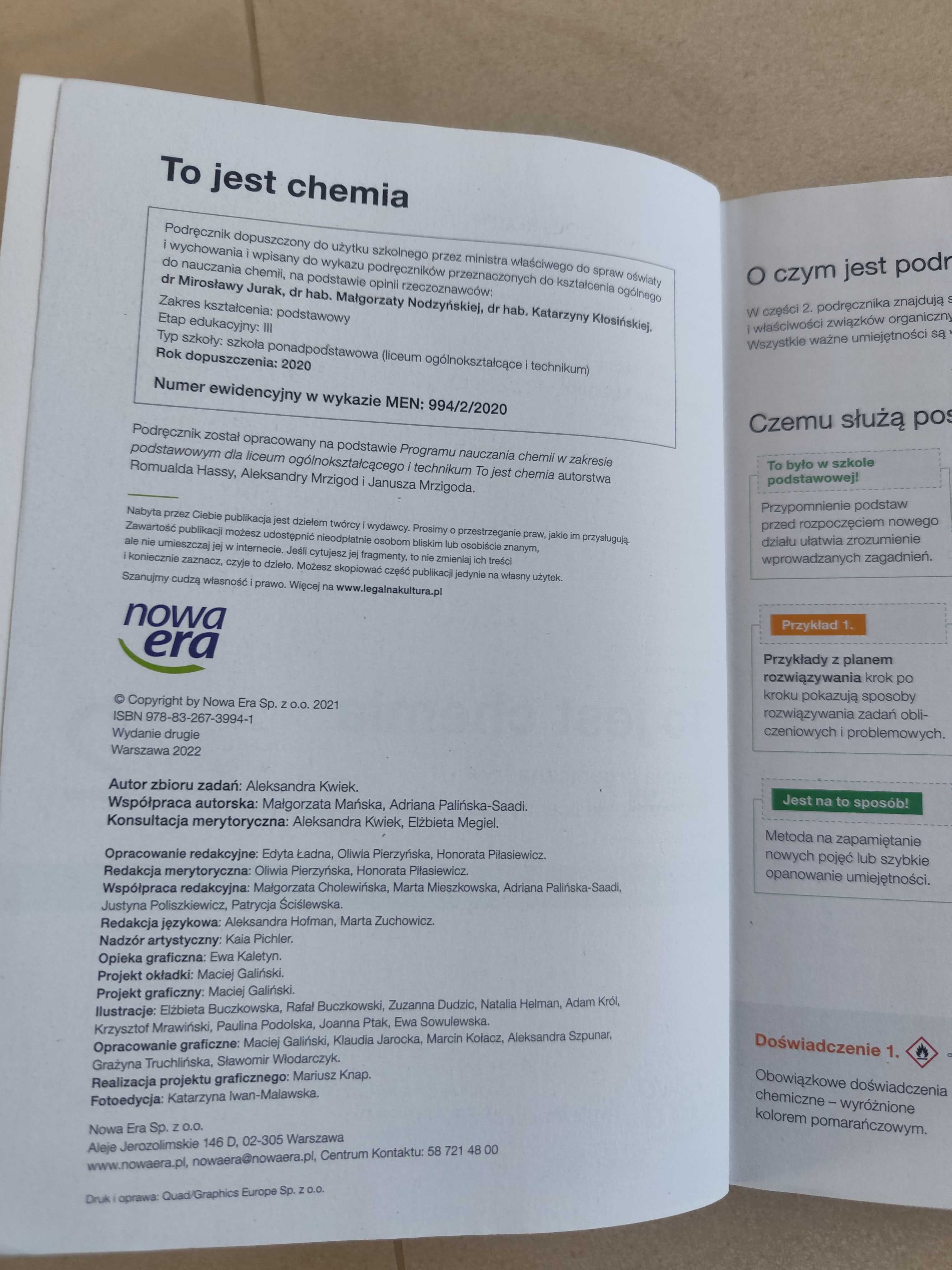 Podręcznik To jest chemia 2