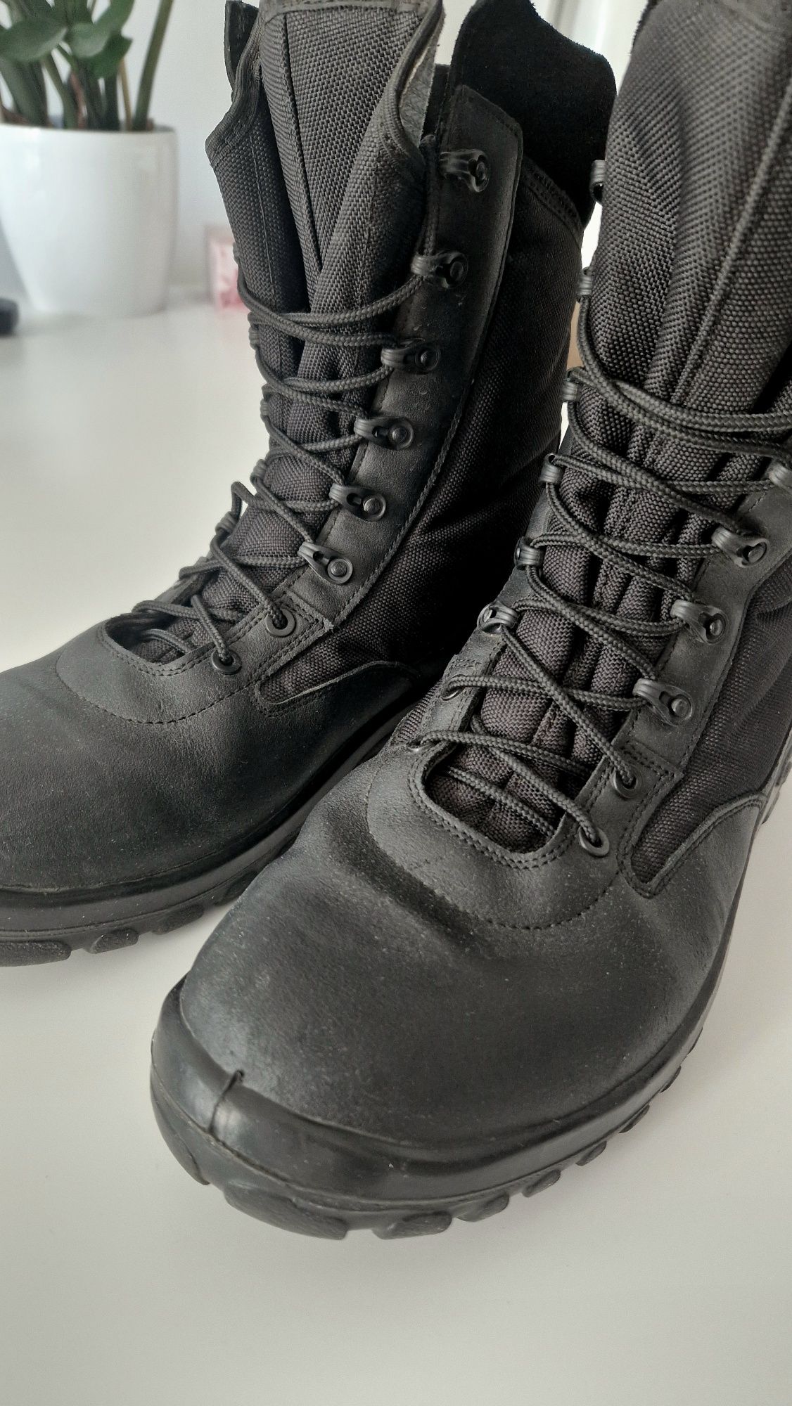 Buty wysokie Protektor Grom Plus T r 44 czarne