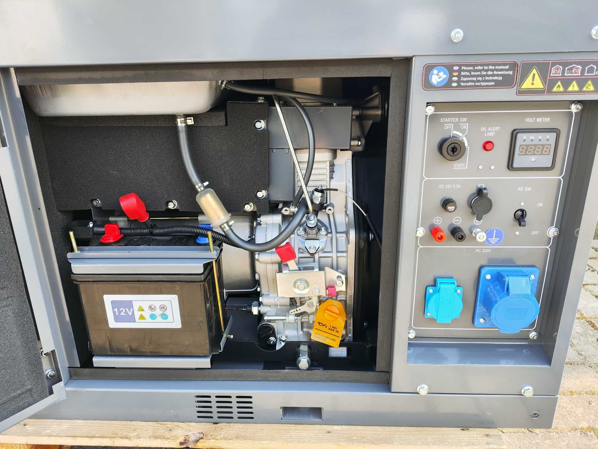 Agregat prądotwórczy AD7001CRA 6kW DIESEL AVR