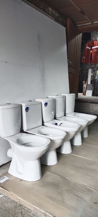 Унітази нові від 2650і ванни акрилові, церсаніт 70*170,  нові-4500